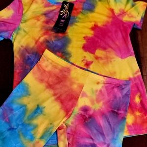 Tie Dye Short Set